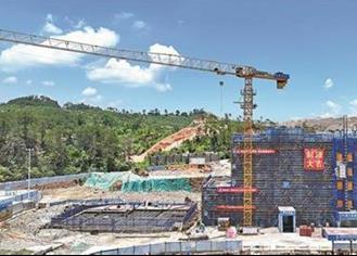 陶瓷出口“就地通關” 德化物流監管中心項目主體結構封頂